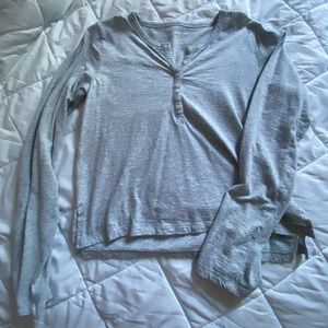 aerie grey long sleeve